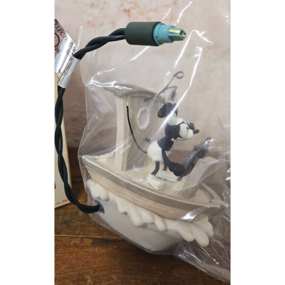 Hallmark Keepsake Ornament Motion Steamboat Willie Mickey Mouse 2003 Musical - Picture 3 of 5